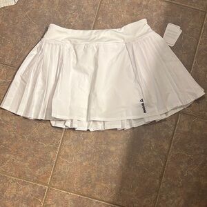 Reebok Women's White Tennis Skirt
